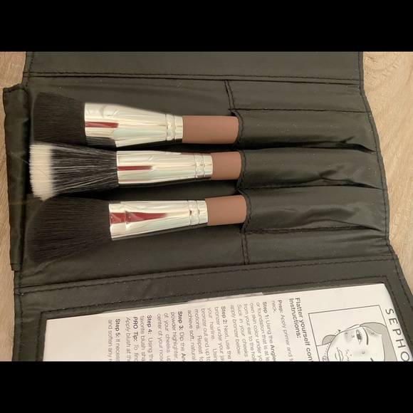 Sephora Makeup Sephora Contour Brush Set And Elf Contour Palette